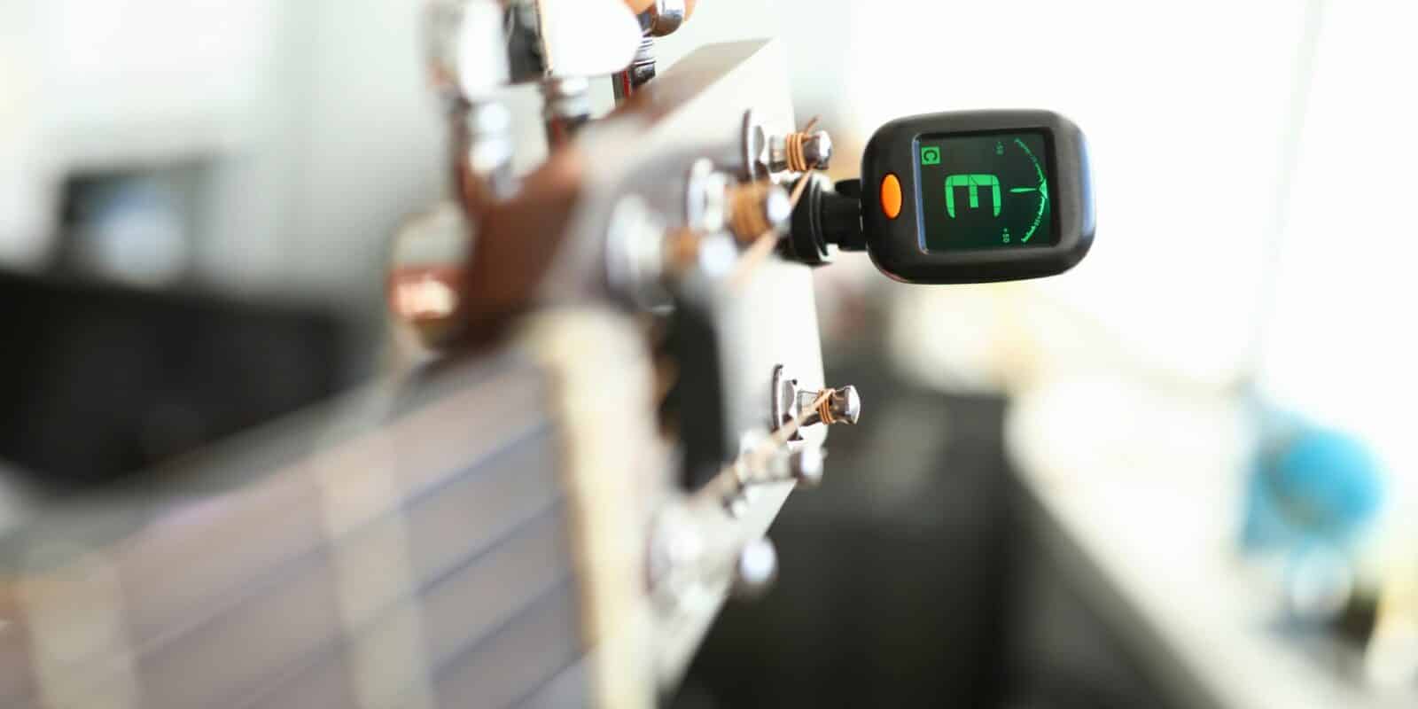 Stimmgerät für Gitarre
