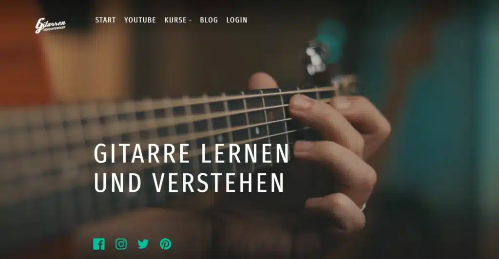 Online-Gitarrenkurs von Christian Konrad